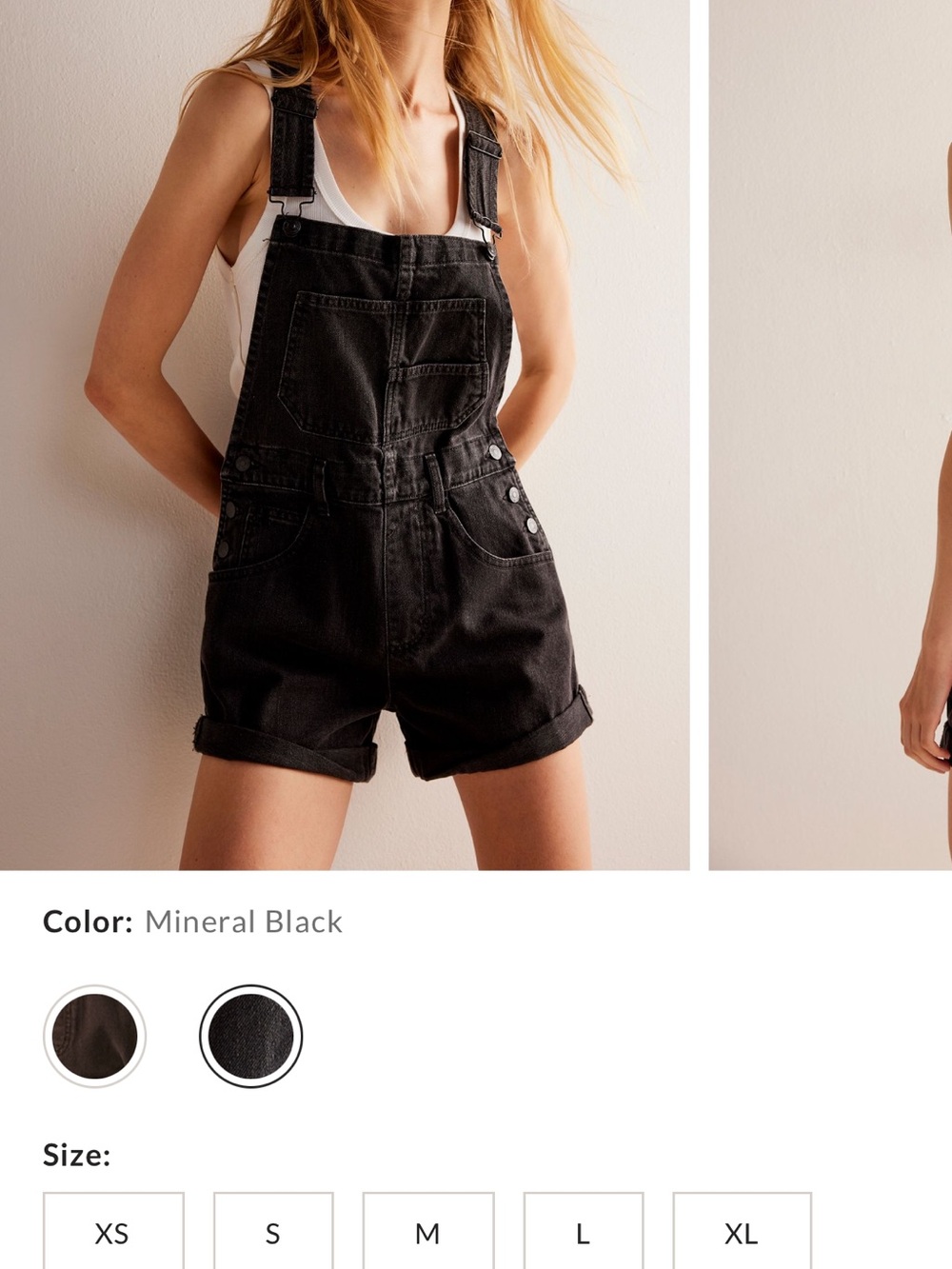 Free People- We the Free- Ziggy Shortalls